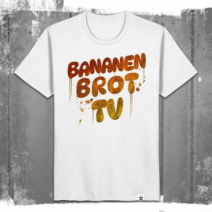 "Bananenbrot TV" - Unisex T-Shirt aus Bio-Baumwolle