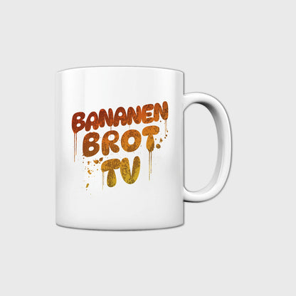Keramiktasse „Bananenbrot TV“ – Support mit jedem Schluck