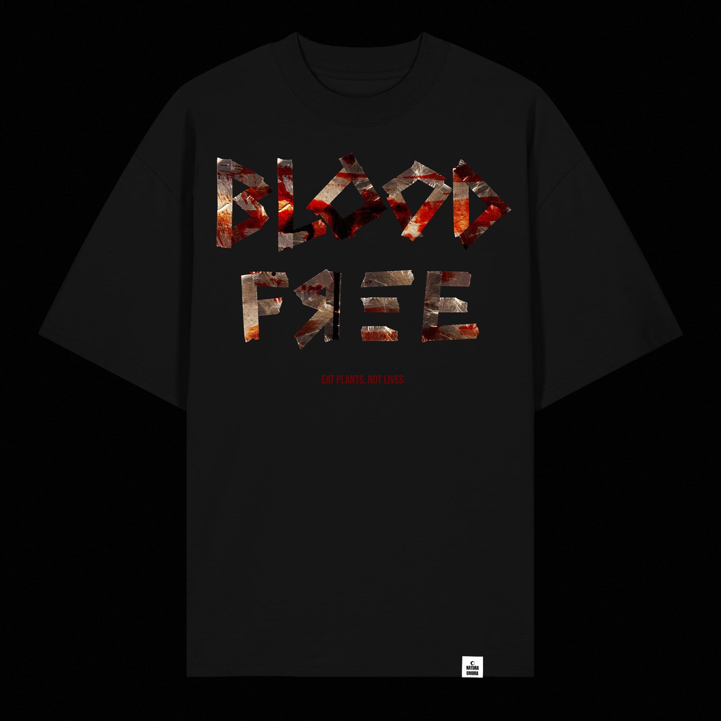 "XBL00D FR33X" - Unisex Oversized T-Shirt aus Bio-Baumwolle