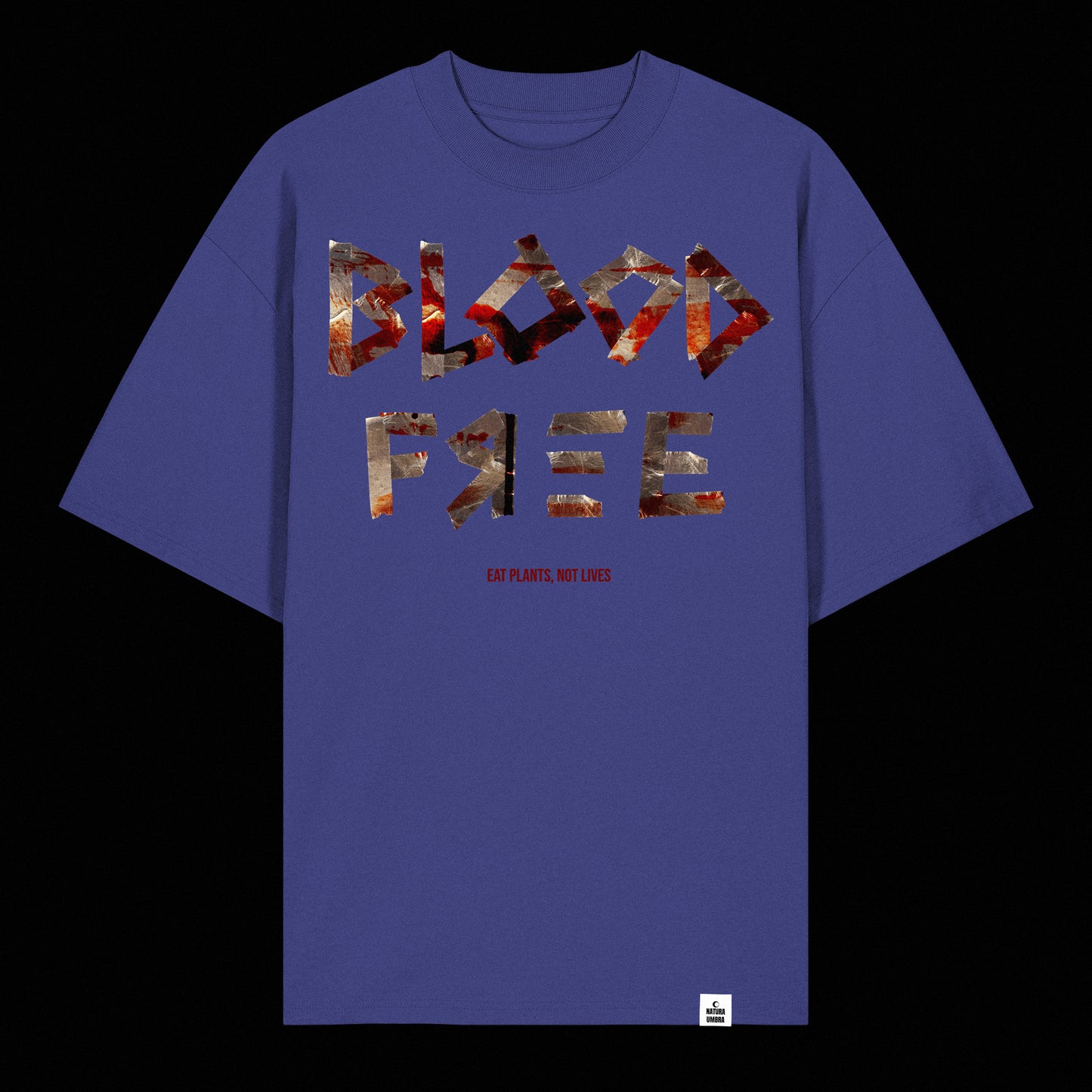 "XBL00D FR33X" - Unisex Oversized T-Shirt aus Bio-Baumwolle