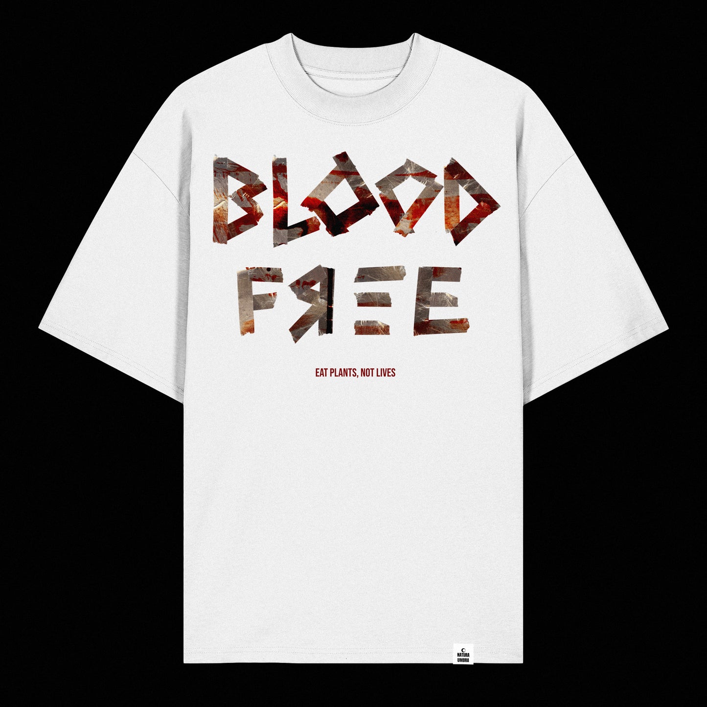 "XBL00D FR33X" - Unisex Oversized T-Shirt aus Bio-Baumwolle