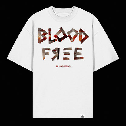 "XBL00D FR33X" - Unisex Oversized T-Shirt aus Bio-Baumwolle