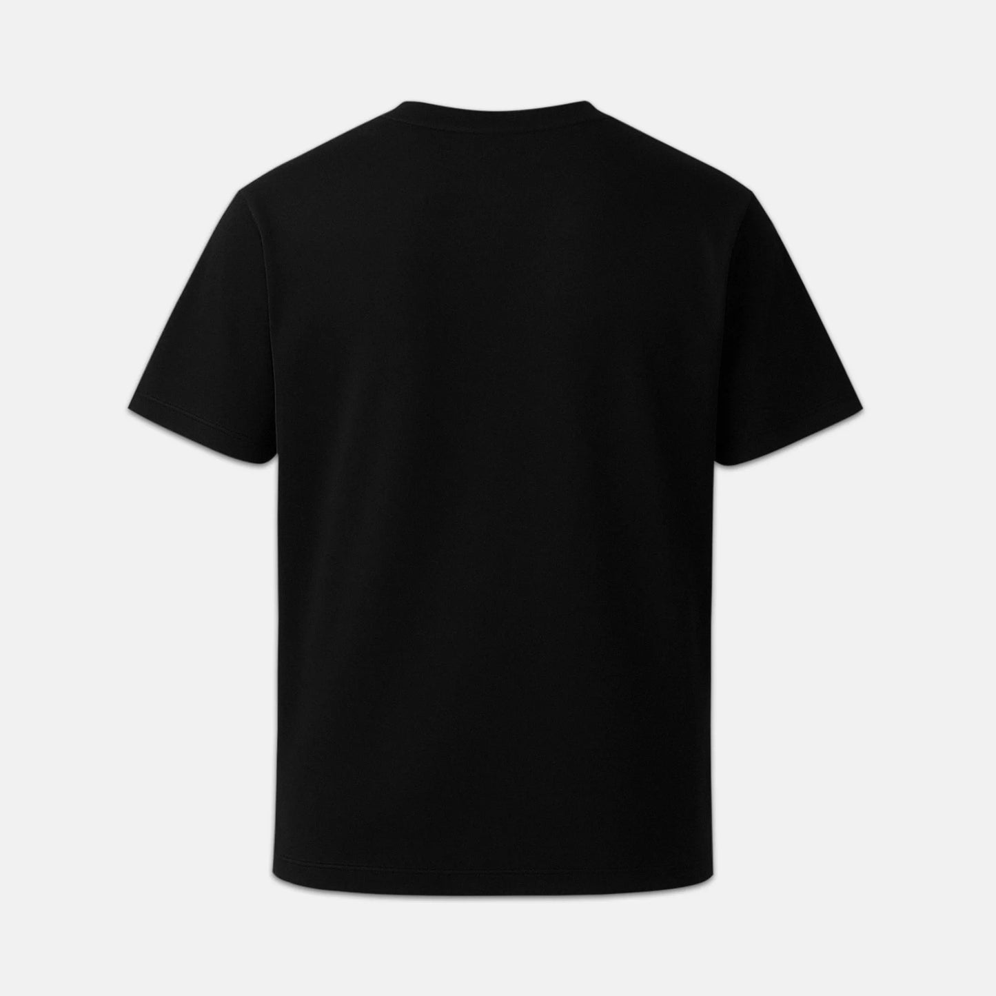 Nachhaltiges Unisex T-Shirt von Natura Umbra in Schwarz – Back Stanley/Stella Creator 2.0 als Ghost-Mockup.