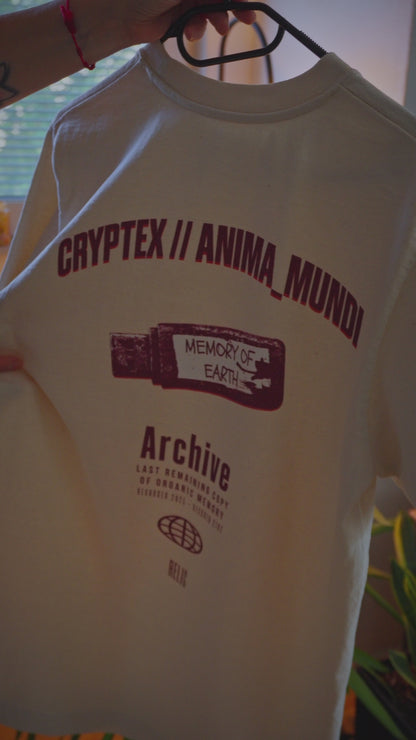 Relic Backprint T-Shirt 240 gsm Oversize | GOTS Bio-Baumwolle Heavyweight Statement